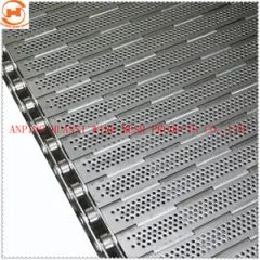 Metal Conveyor Chain Plate Slat Steel Hinged Belt - Image 5