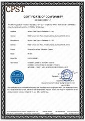 ROHS certificate from Suzhou Purolf Technology Co.,Ltd