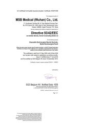 CE-5 certificate from Shanghai Medisea Co., Ltd.