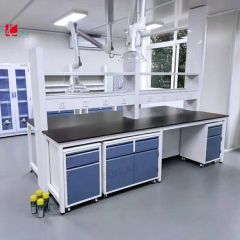 Laboratory Casework Island Work Bench Lab Countertop - Image 1