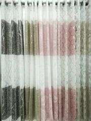 Home Textile Linen Looks Foiled Curtain - Image 6
