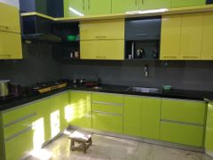Modular Modern Kitchen Warranty 10 Years Appearance Modern Door Finishing Acrylic Kitchen Design Straight Kitchen Layout - Image 7