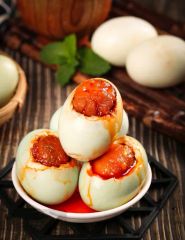Delicious Cooked Salted Duck Egg Chinese Yummy Processed Egg Variety Duck Origin China Resource Cultured Type Processed - Image 3