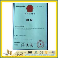 YEYANG Chinese Trademark Registration Certificate with NO 8551866 from YEYANG Stone Factory certificate from Xiamen Yeyang Import & Export Co., Ltd.