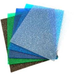 UV Resistant PC Awning Canopy Polycarbonate Embossed Diamoned Solid Plate - Image 6