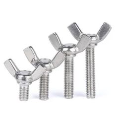 Wing Screws Stainless Steel A2 Metal with Butterfly Rounded Rectangular DIN316 Metric - Hangzhou Better Fastener Technology Limited