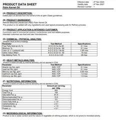 Refined Palm Kernel Oil MB/SG/Regular,  IV < 19, FFA = <0.1 – product photo 1, product detail gallery