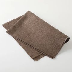 Chinese Inventory Plain Linen Polyester Blended Fabric Sofa Plain Linen Fabric - Image 6