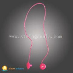 Hot Sell String Seal Tag Dl03 Material PS Shape Strip MOQ 100000PCS Origin Ningbo Model NO. DL03 Logo Customized Color Different - Ningbo Alatex Textiles Co., Limited