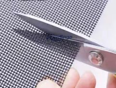 American Standard Black Powder Coated Wire Mesh Insect Screen for Door/Window - Image 4