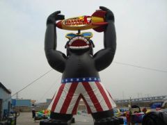 Inflatable Gorilla Balloon for Advertising Weight 15kg Standard EN71 Model NO. IG-002 Trademark YOLLOY Price Negotiable HS Code - Image 1