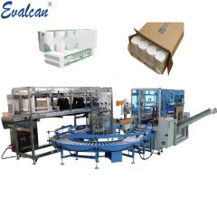 Fall Type Line Case Packer for Tissue Toilet Rolls Kitchen Rolls - Image 2