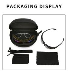 Premium Custom Logo Tactical Safety Goggles for Shooting Sports - Image 6