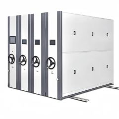 Library Shelving Systems Australia Archive Management Shelving Systems Smart Inventory Shelves Movable High - Density Storage Rack System Manual Mobile Shelvin - Image 1
