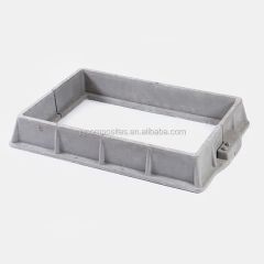 Composite Depressed Manhole Cover and Frame Origin China Material Iron Service OEM/ODM Certification CE Color Customized - Image 4