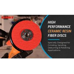 Ceramic Fiber Disc Resin Abrasive Discs Origin China Model NO. P36 Shape Round Disc Standard 4-9 Inch HS Code - Image 6