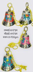 Brass Ghanti Bell, For Religious, Size: Mention In Photos Size Mention in photos Weight Mention in photos Brass Bell Type Pooja - Image 3