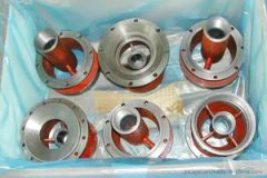 Custom Made Gray Cast Iron Pump Parts - Image 5