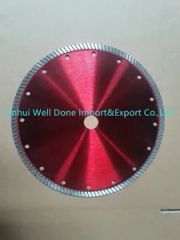 Super Thin Diamond Continuous Rim Turbo Saw Blade for Ceramic Tile Brick - Image 1