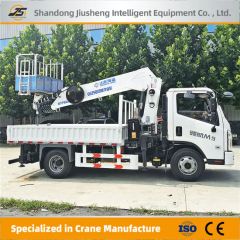 Aerial Work Vehicle for Warehouse Rack Maintenance 25m High-Altitude Operation Truck - Image 1
