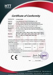 EN 61000 certificate of Focus Sensing and Control Technology Co., Ltd. – certificate photo, supplier certificates section