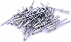 Material: Mild Steel Blind Rivets Color Silver Finishing Polished Material Mild Steel Usage/Application Hardware Country of Origin Made in - Image 1