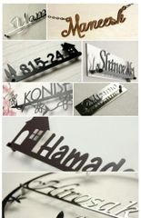 Ss Letter Color Silver Finish Mirror Body Material Steel Material Ss304, Ss316 Size as per requirements Shape as per - Image 2