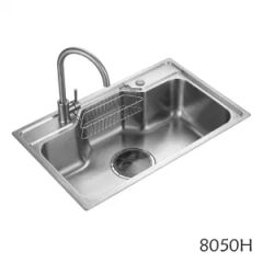 OEM Machine 304 Stainless Steel Sink Customizable Kitchen Sinks - Image 1