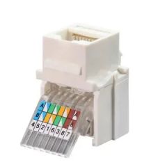 CAT6 CAT6A RJ45 UTP Modular Toolless Module Connector Keystone Jack - Image 2