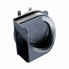 Black Auto Parts Loudspeaker Horn Style Daily Voltage 12V Color Black Material ABS Current 2.8A Origin Xiamen Model NO. - Image 5
