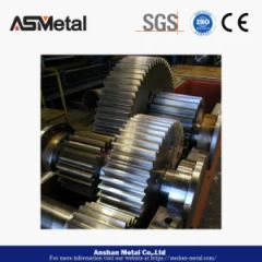 Spare Parts of Cement Ball Mill/ Rotary Kiln Gear Shaft / End Cap/Gear/Pinion/Shell Body/Connection/Pinion Shaft/Turbine Main Shaft/Big Sprocket - Anshan Metal Co., Ltd.