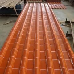ASA Synthetic Resin Arched Roof Tile 1000x1000mm 2.5-3mm Custom 15D - Image 3