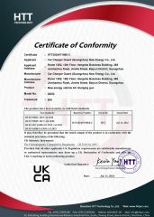 CERTIFICATE certificate from Guangzhou Speed Concept New Energy Co., Ltd.