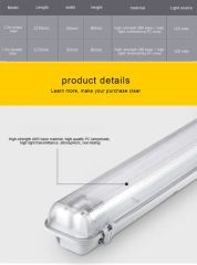 Durable Weatherproof LED T8 Triproof Lighting Fixture for Aquariums - Image 5