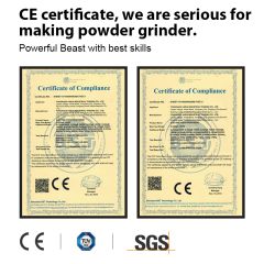 CE-certificate-of-powder-grinder certificate from ZHE JIANG HORUS APPLIANCE CO., LTD.