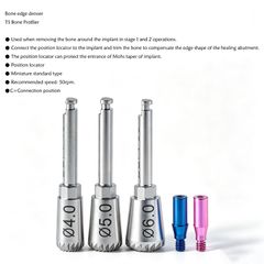 SMART Hiossen Implant Kit with Bone Profilers Torque Drivers Hex 1.2 OSSTEM Compatible - Image 2