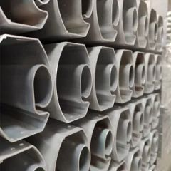 Toilet Partition PVDF Coating Aluminum Profile for Wardrobe - Shenzhen Runze Metal Technology Co., Ltd.