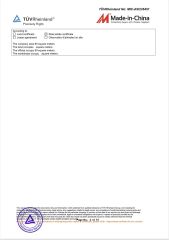 Certificates certificate of Qingdao General Guofu New Energy Tech Co., Ltd – certificate photo, supplier certificates section