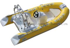 CE Funsor Rib390 12.8FT Fiberglass Inflatable Rowing Boat High Speed Fishing Boats - Image 4