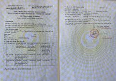 GPKD certificate from ARO BAO KHANH COMPANY LIMITED