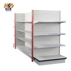 Metal Supermarket Display Shelf Store Equipment Gondola Grocery Retail Racks - Image 1