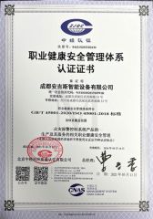 ISO45001 certificate from Shenzhen Xinhean Technology Co., Ltd.