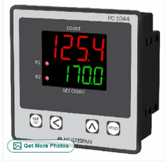 Multispan Programmable Counter Color Grey Relay Count 2 Set Point Count 2 Digit Count 4+4 Digit Reset Mode Auto/manual Counting Direction - Image 1