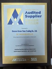 SGS certificate from Xiamen Green Time Trading Co., Ltd.