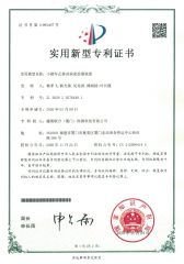 Model Patent Certificate certificate from Shenzhen Taijin Precision Instrument Co., Ltd