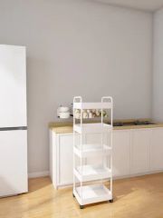 Directly Supplied Household Floor Standing Multifunctional Storage Kitchen Racks - Image 6