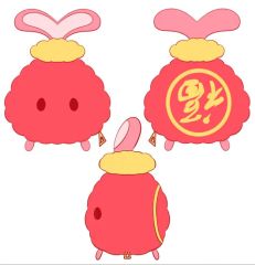 Soft Wallet Plush Small Lantern Coin Purses Cute Custom Usage Gift Origin China Age Range All Type Plush Toy Filling PP - Image 2
