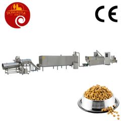 Dry Extruded Dog Food Production Line/Dry Pet Food Processing Machine Hot Product Provided Stainless Steel Food Grade - Image 1