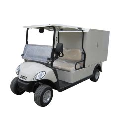2-Passenger House-Keeping Van Box Electric Golf Cart Seats 1-2 Color White Motor AC 5kw Origin China Range 80-100 Km Controller - Image 1