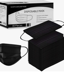 KN95 Face Mask. Cheap Disposable KN95 Face Mask, 5 Layer Cup Dust Safety .Disposable 3 layer facial mask,3 ply masks. - Image 4